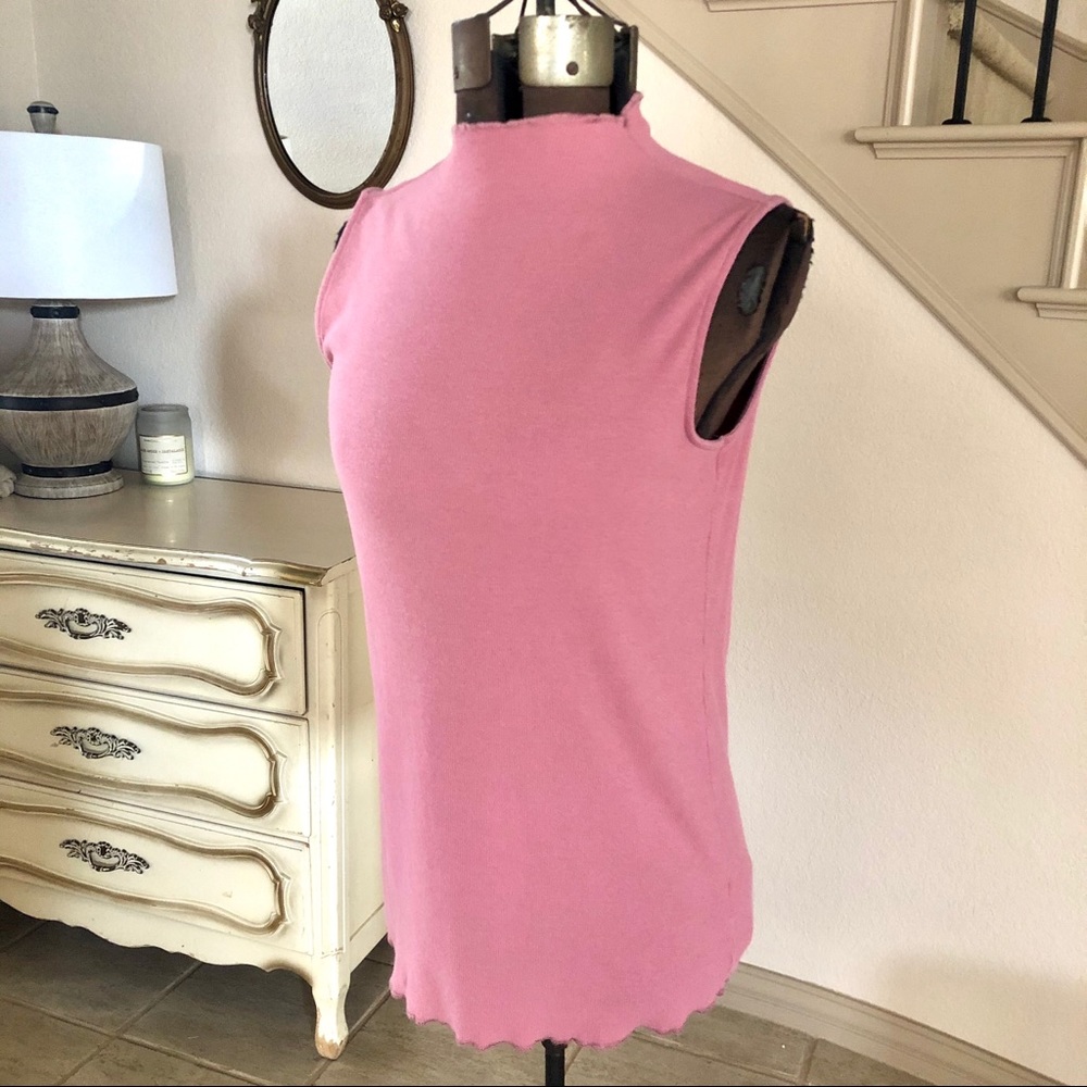 Rachel Zoe Pink Sleeveless Blouse
